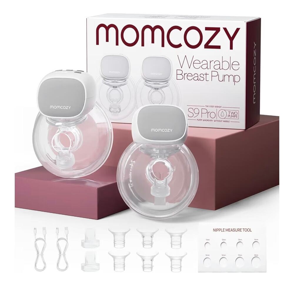 Momcozy S9 Pro Upgraded Wearable Baby Feeding, Hands-Free Design (C168)
